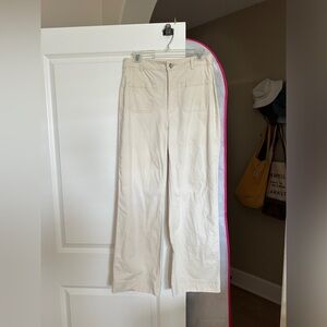 Old Navy High Waisted Crop Chino Wide Leg Pants